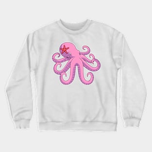 Octopus Starfish Crewneck Sweatshirt